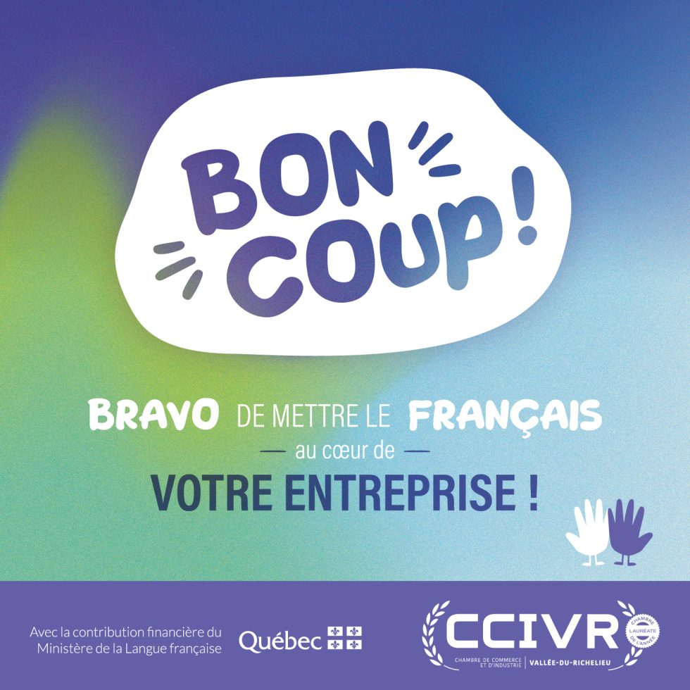 LA CCIVR encourage les entreprises à protéger et utiliser la langue française - CCIVRR LA CCIVR encourage les entreprises à protéger et utiliser la langue française - CCIVRR