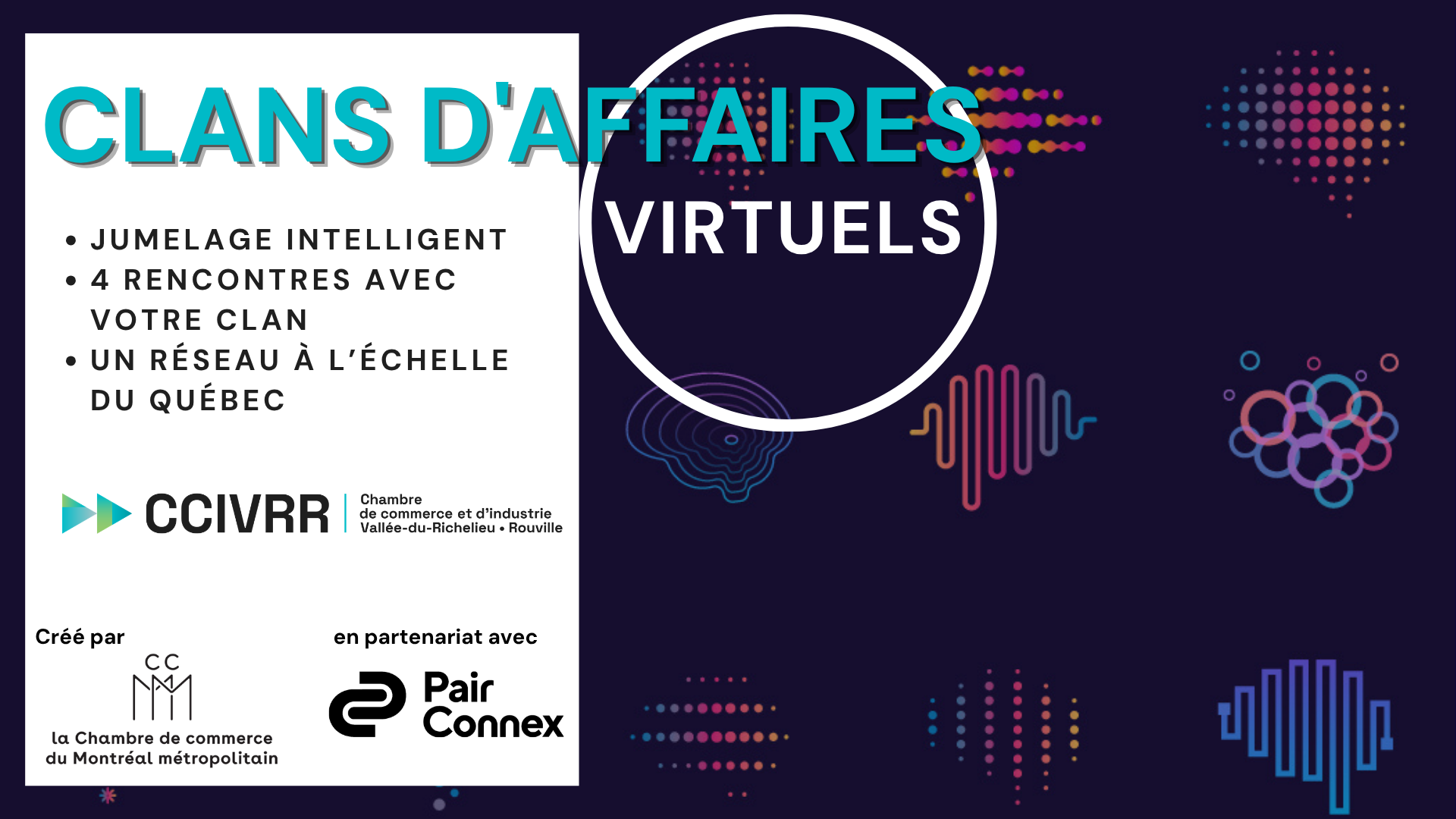 Cohorte virtuelle Automne 2026 – Clans d&rsquo;affaires