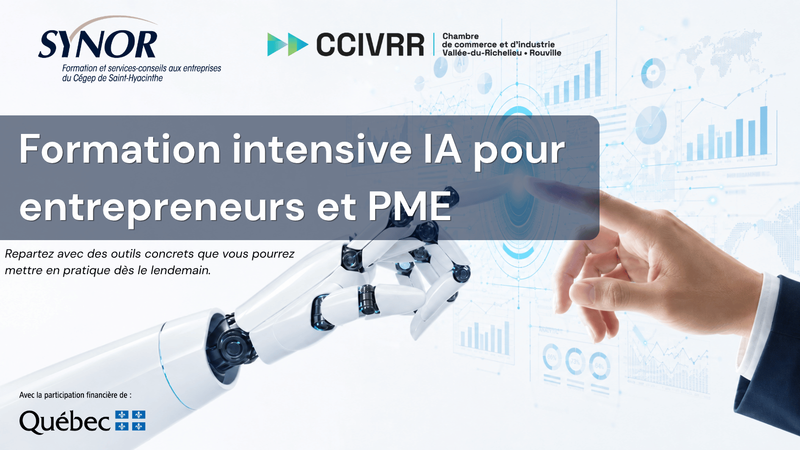 Formation intensive IA pour entrepreneurs et PME