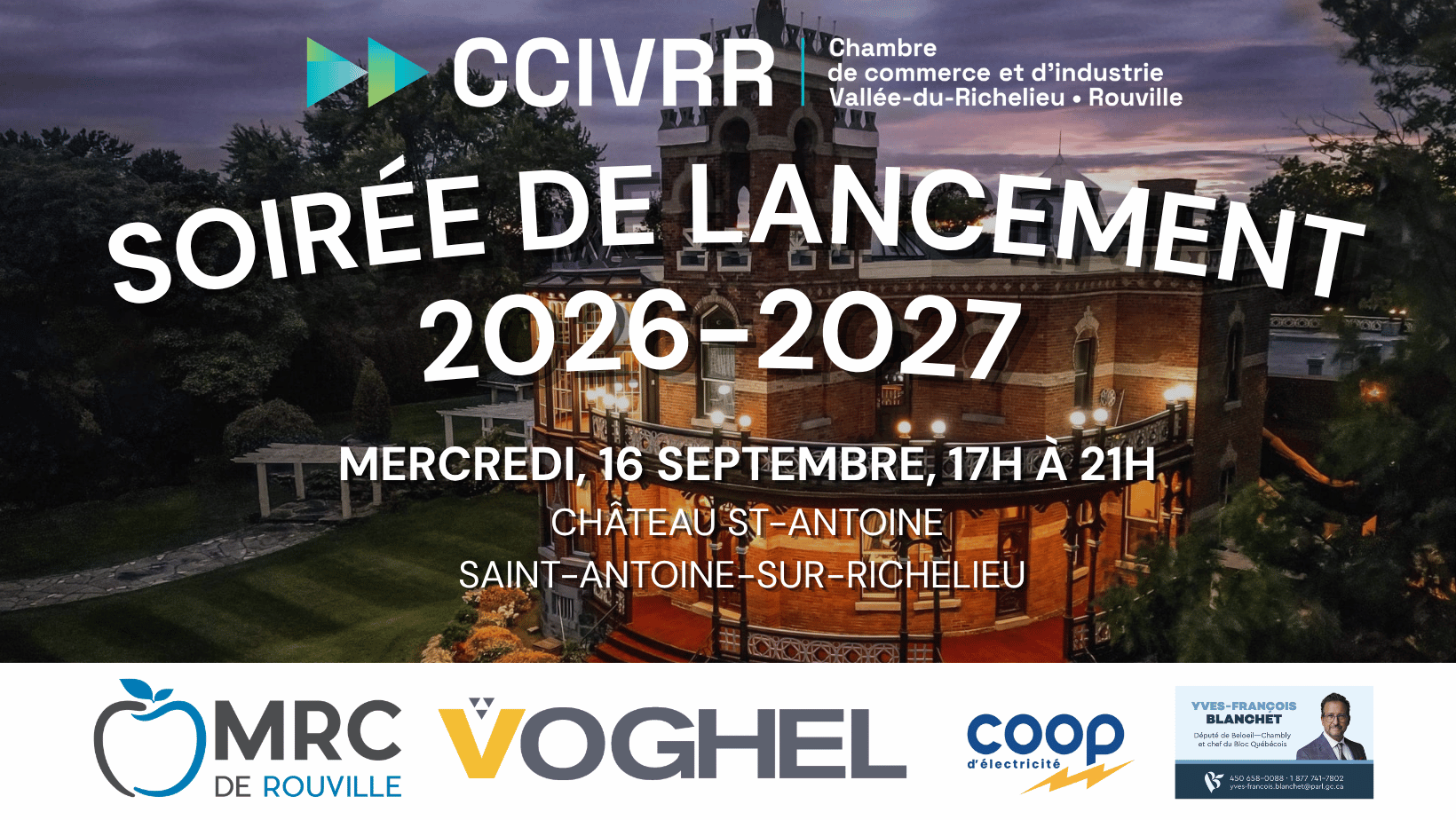 Soirée de lancement 2026-2027